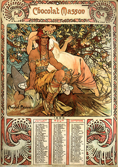 Chocolat Masson Alphonse Mucha